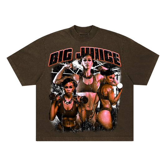 BIG JUIICE Tee Brown